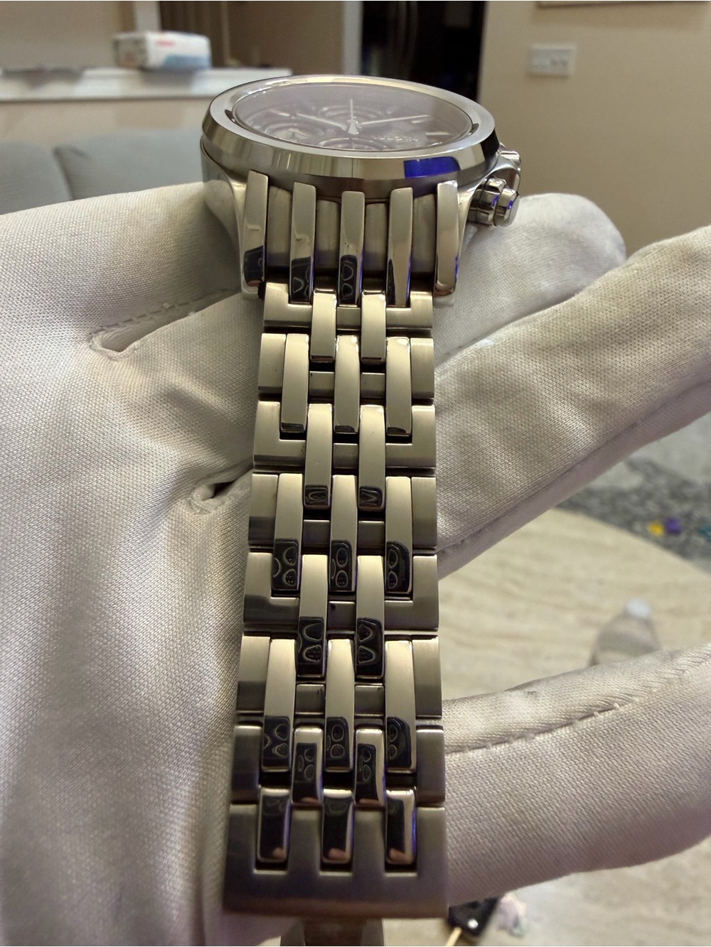 Bulova Accu-Swiss Kirkwood 63B170 Automatic Chronograph Men’s Watch 42mm - Picture 11 of 14